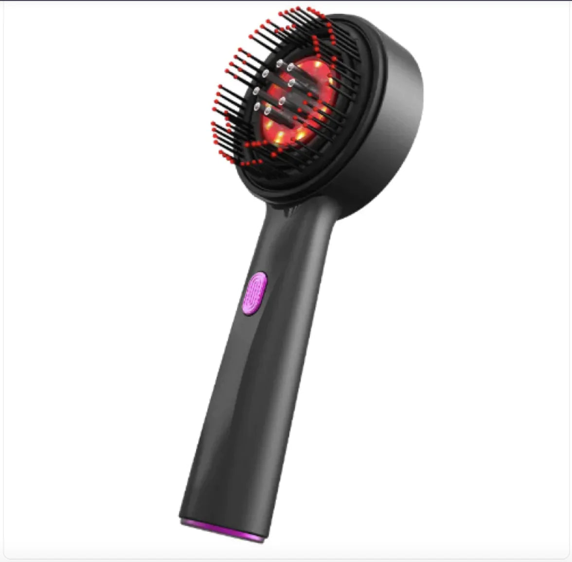 Red Light Haircare Comb β Anti-Slip, Multi-Function, Red-Light Therapy