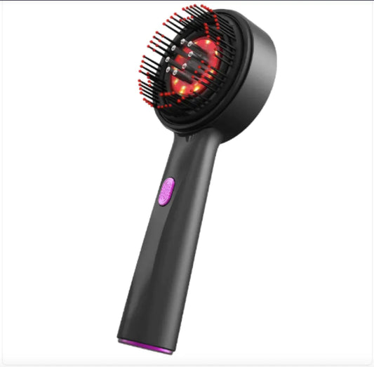 Red Light Haircare Comb – Anti-Slip, Multi-Function, Red-Light Therapy