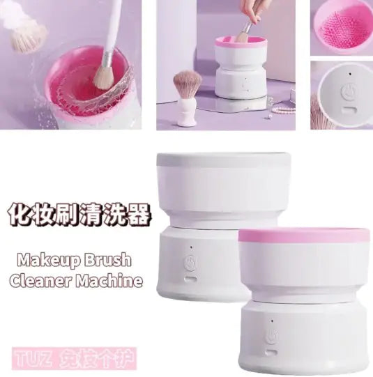 Automatic Makeup Brush Cleaner
