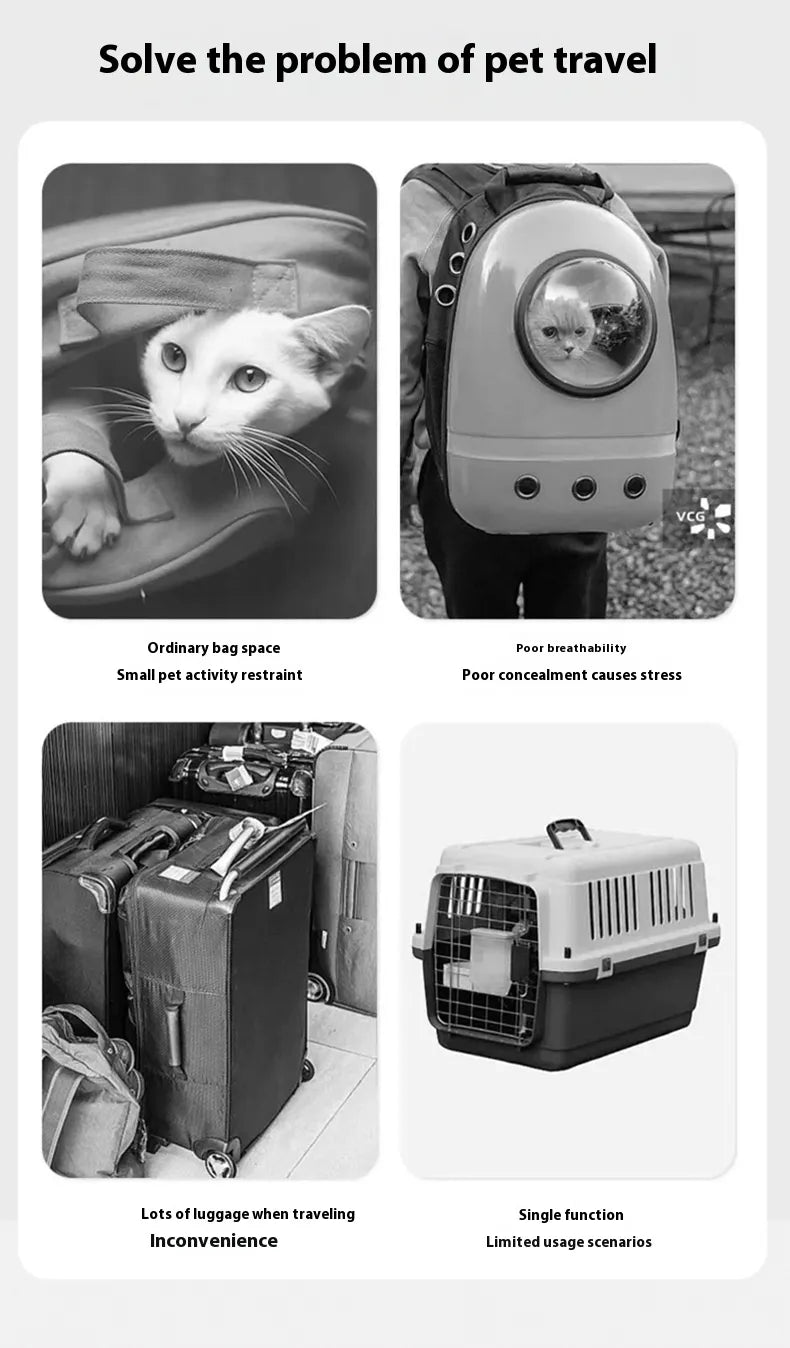 Pet Sling Transport Carrier