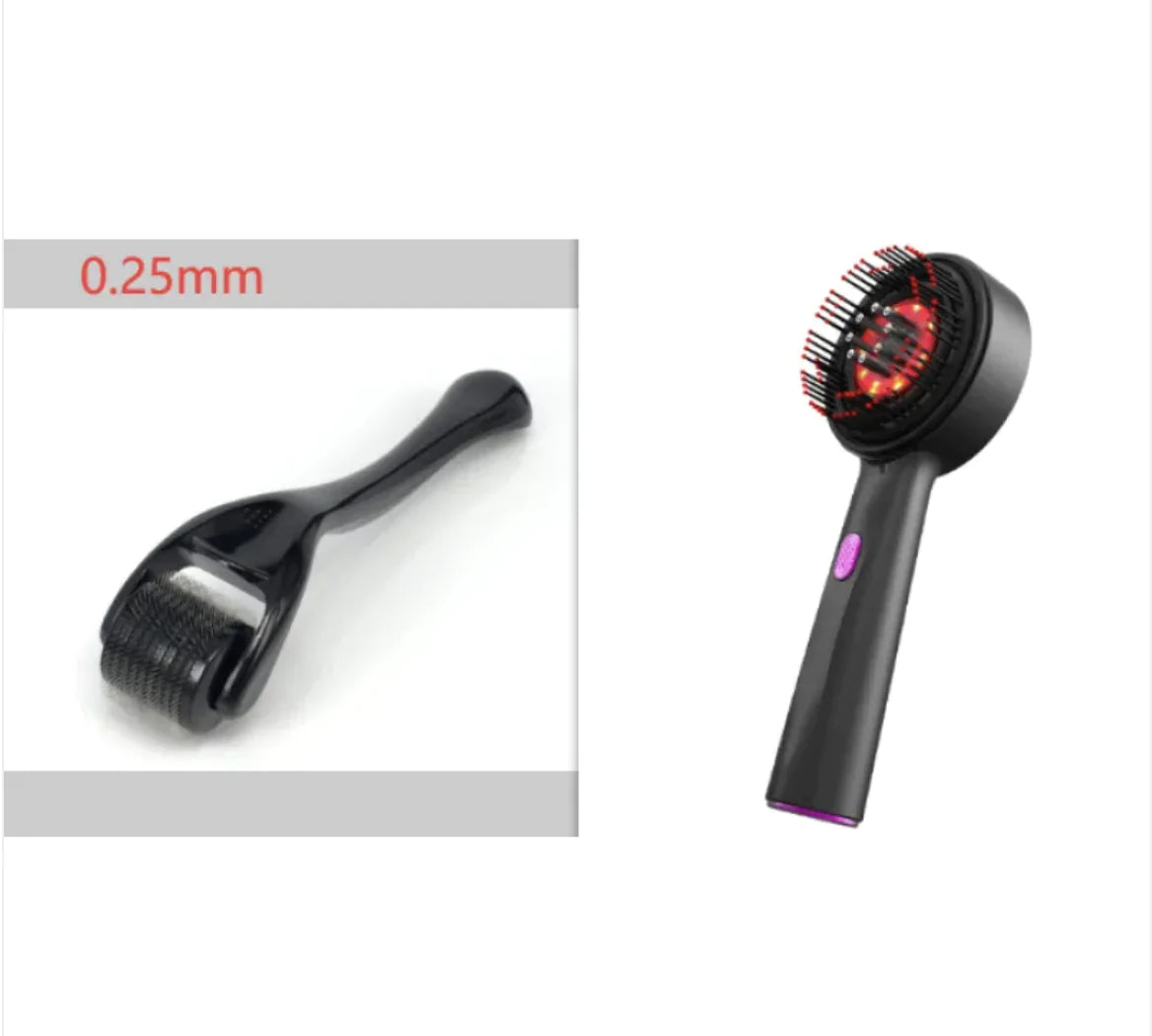 Red Light Haircare Comb β Anti-Slip, Multi-Function, Red-Light Therapy
