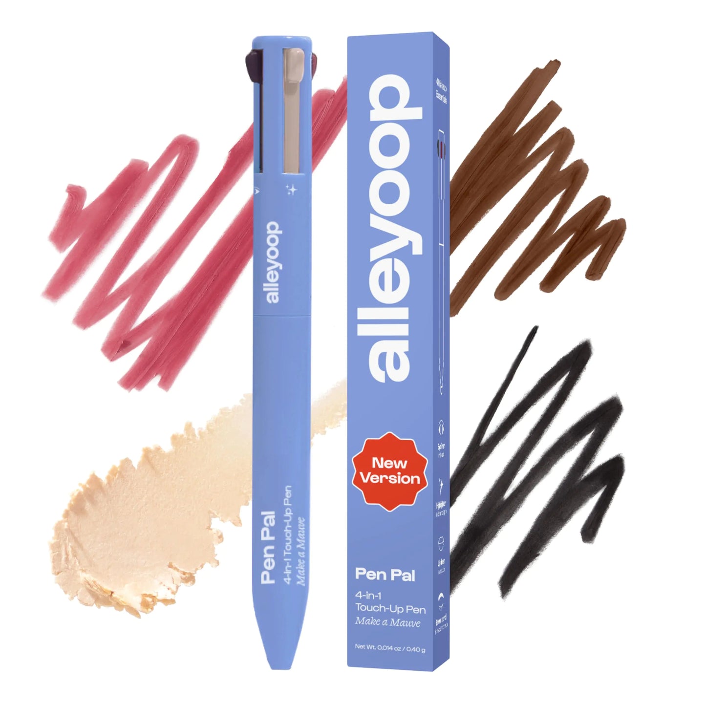 Alleyoop 4-in-1 Multi-Task Makeup Pen - Make A Mauve