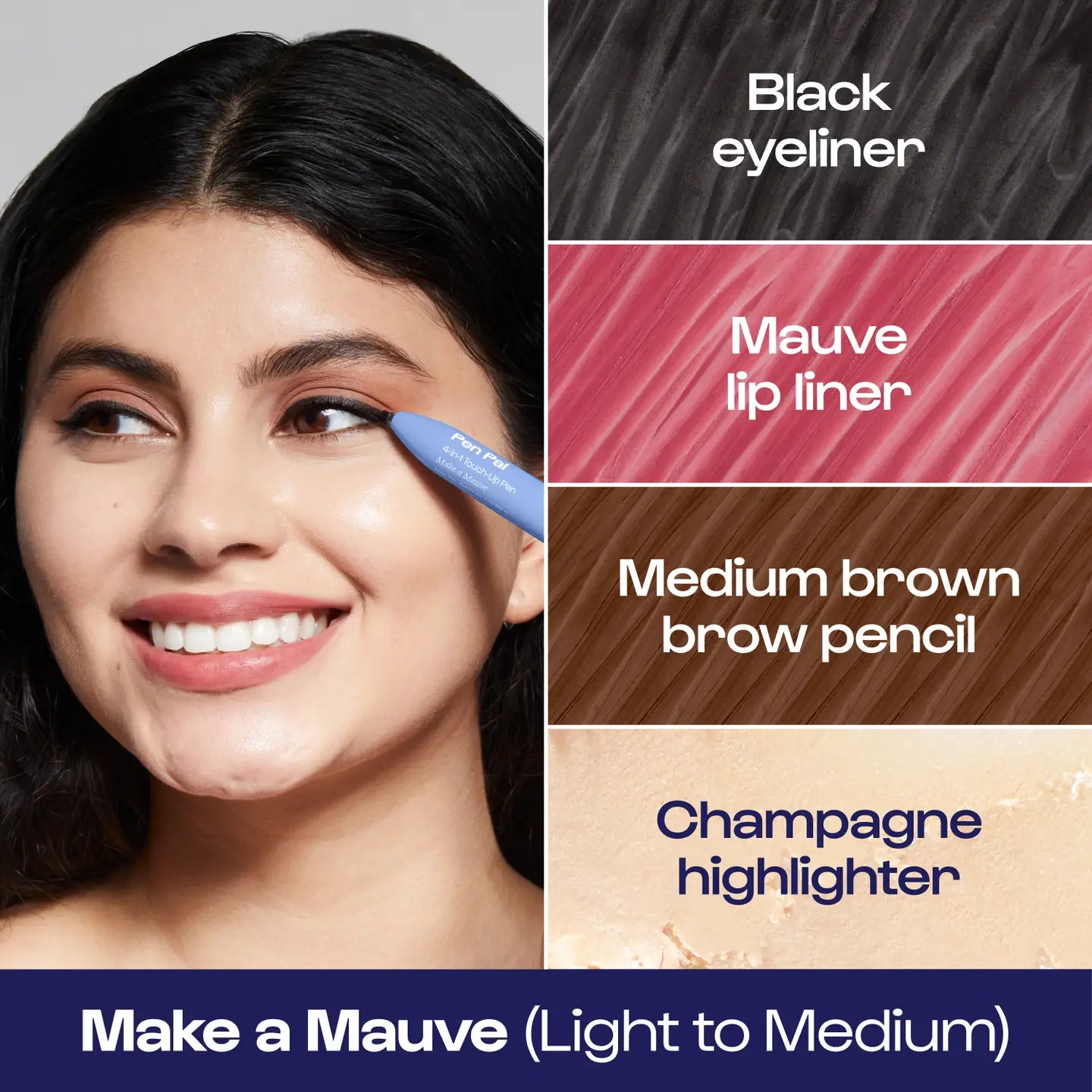 Alleyoop 4-in-1 Multi-Task Makeup Pen - Make A Mauve