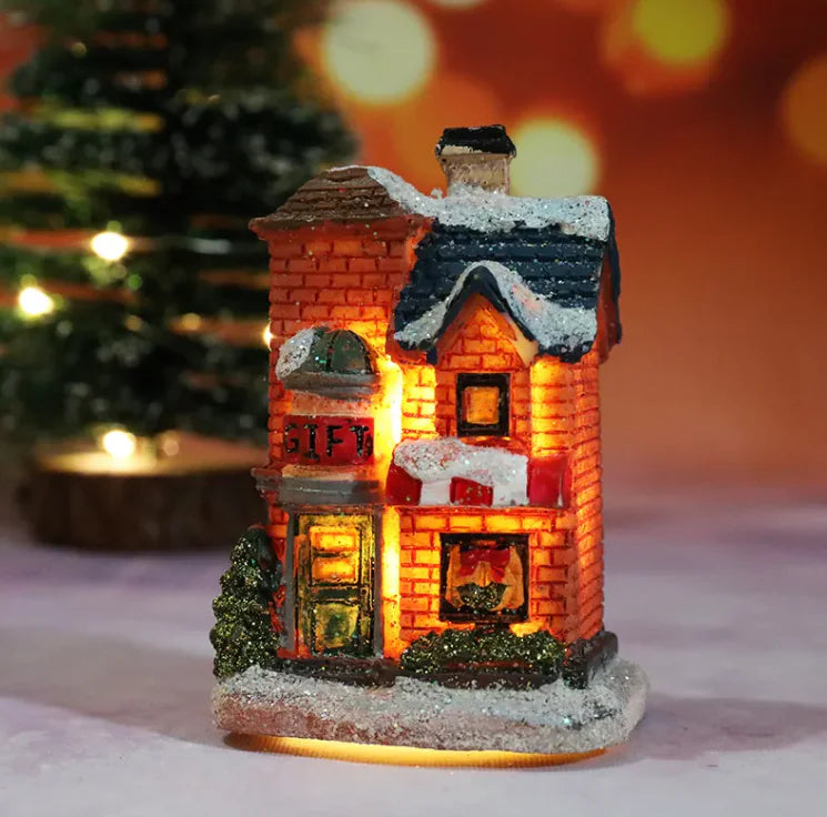 Cute Christmas House Light Decoration