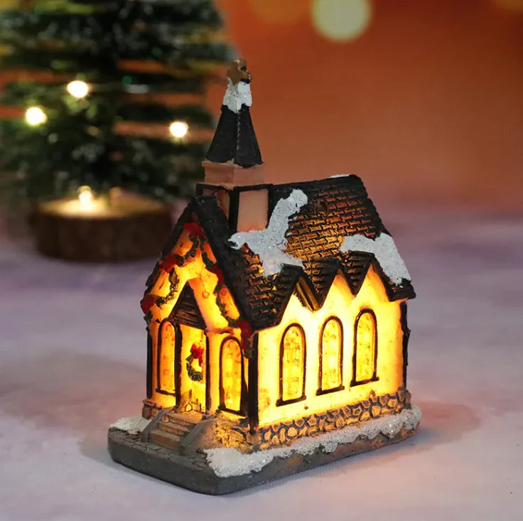 Cute Christmas House Light Decoration