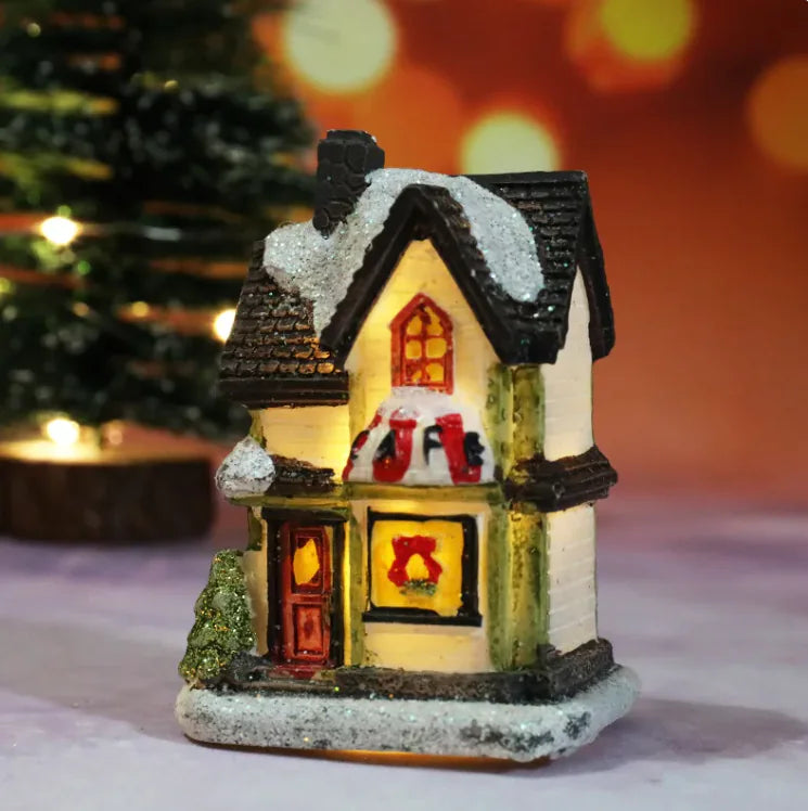 Cute Christmas House Light Decoration