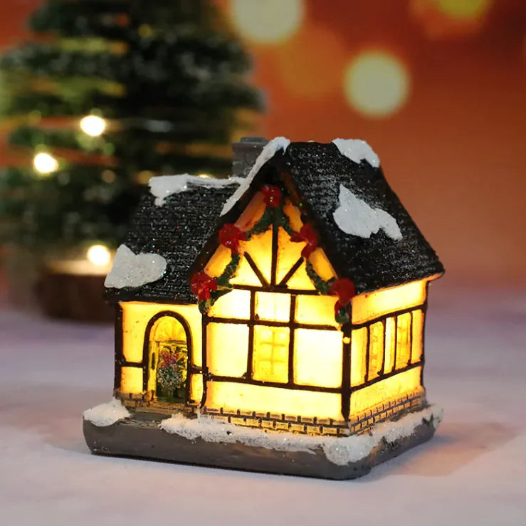 Cute Christmas House Light Decoration