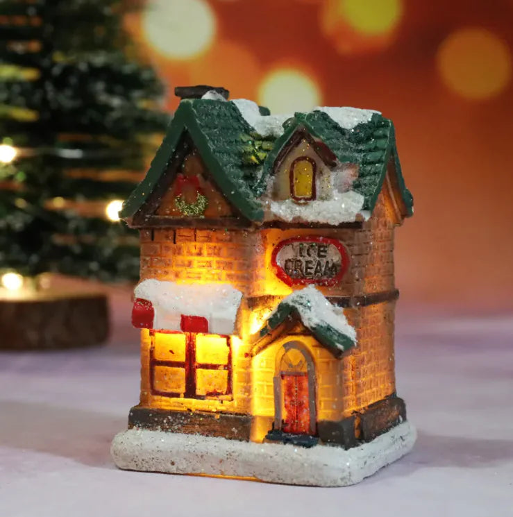 Cute Christmas House Light Decoration