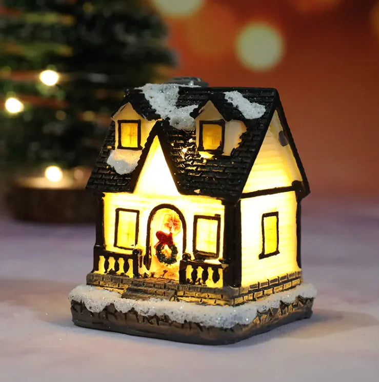 Cute Christmas House Light Decoration