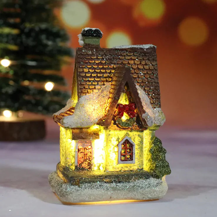 Cute Christmas House Light Decoration