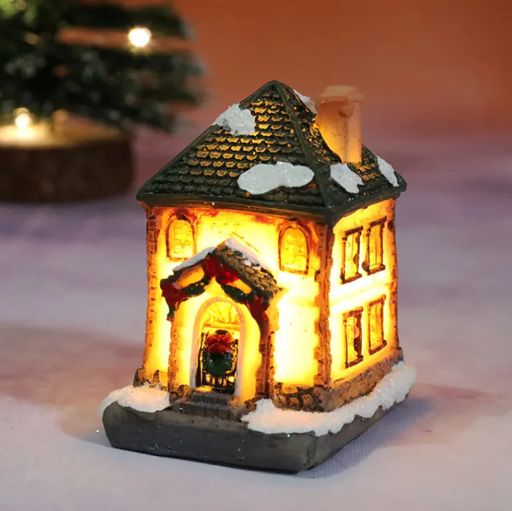 Cute Christmas House Light Decoration